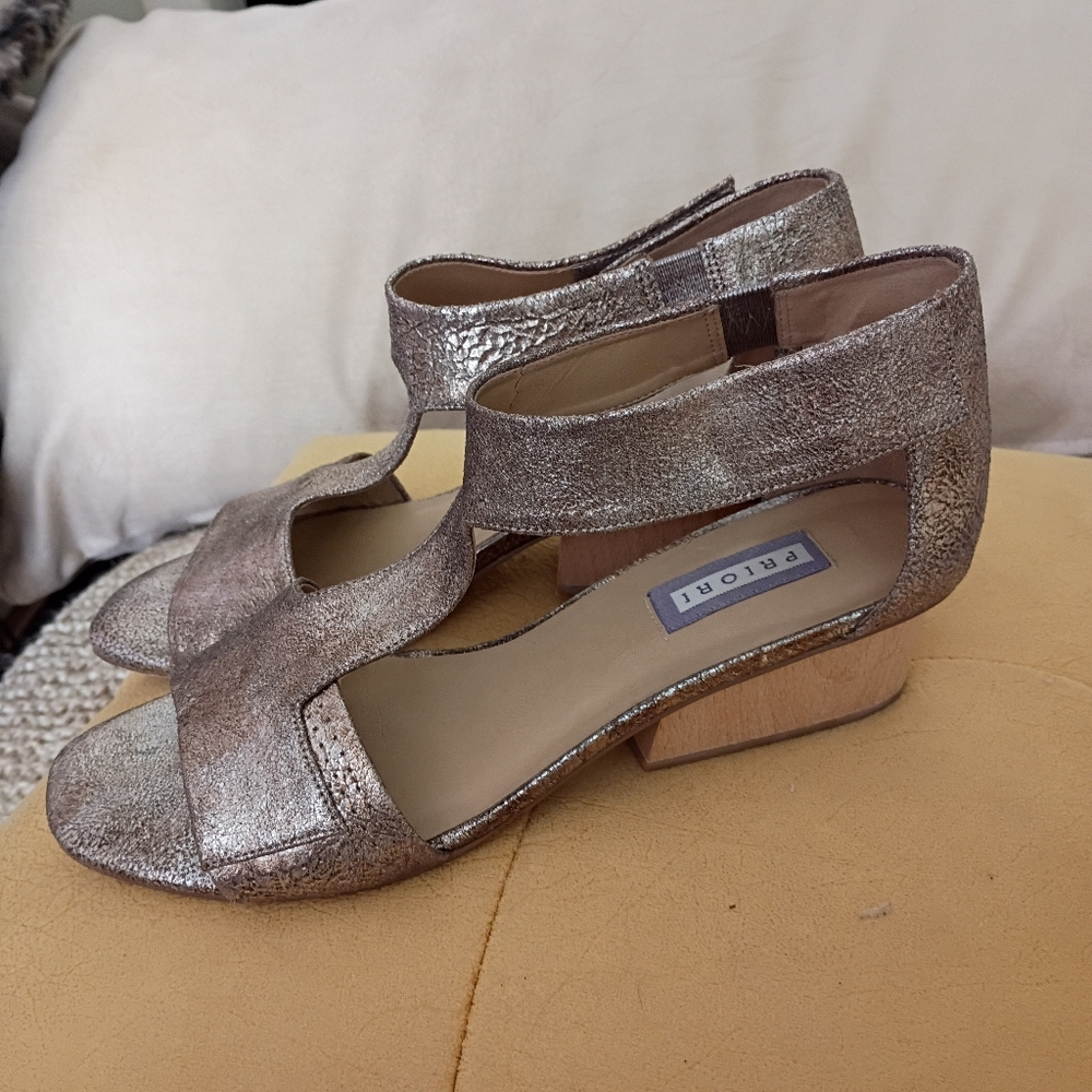 Gold Tone Sandals